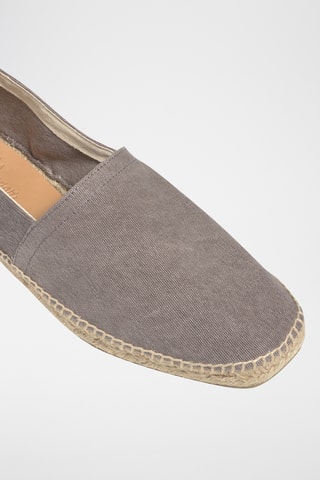 Alpargatas de algodón orgánico Pablo - Gris