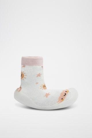 Sneakers a calza - Bianco 