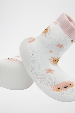 Sneakers a calza - Bianco 