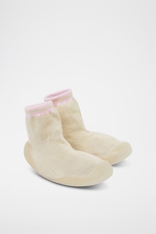 Sneakers a calza - Dorato 