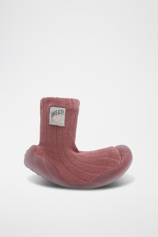 Sneakers a calza - Rosa 