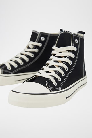 Tenis altos - Negro
