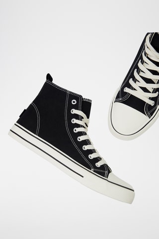 Tenis altos - Negro