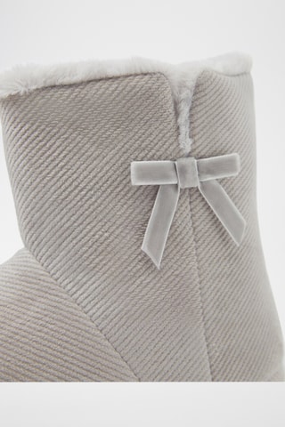 Pantofole imbottite - Grigio chiaro
