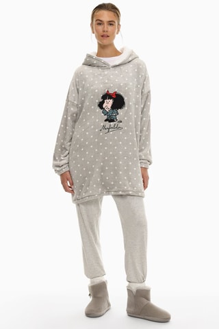 Pantofole imbottite - Grigio chiaro