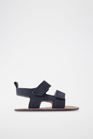 Sandálias em couro - Azul