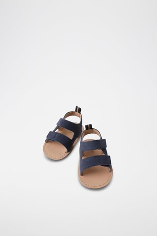 Sandálias em couro - Azul
