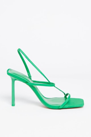 Sandálias de salto Verde