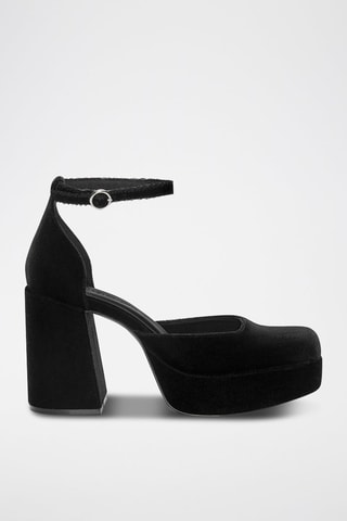 Sandálias de salto - Preto