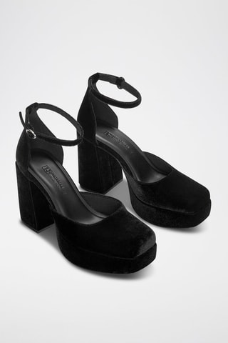 Sandálias de salto - Preto