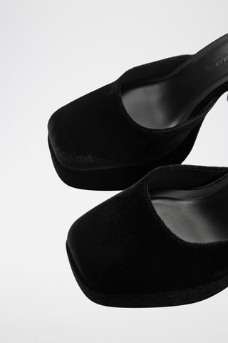 Sandálias de salto - Preto