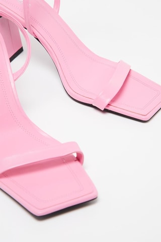 Sandálias de salto - Rosa