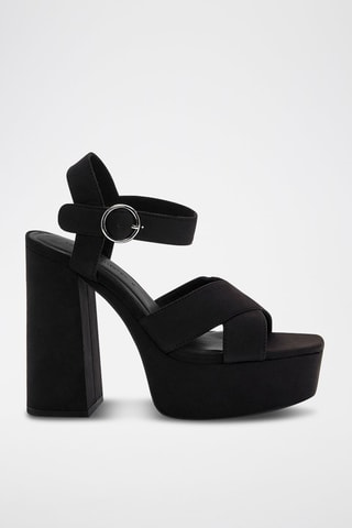 Sandálias de salto - Preto