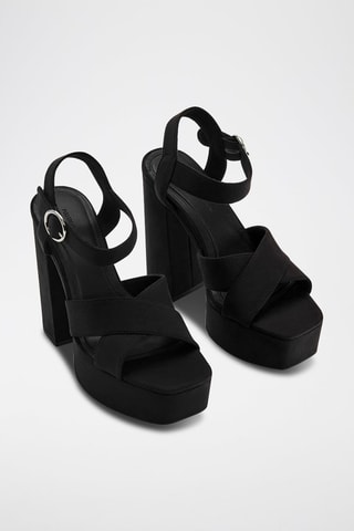Sandálias de salto - Preto