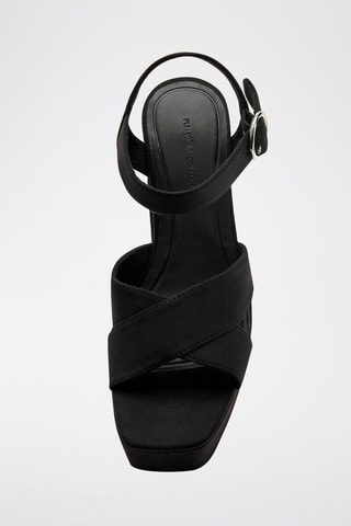 Sandálias de salto - Preto