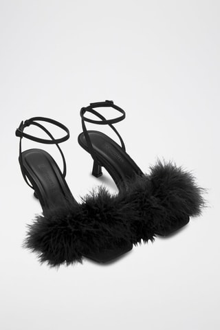 Sandálias de salto - Preto