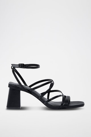 Sandálias de salto - Preto