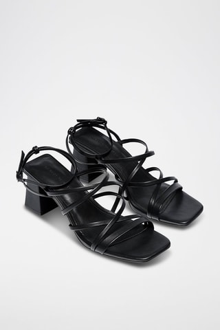 Sandálias de salto - Preto
