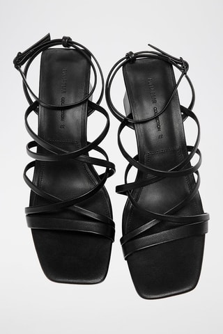 Sandálias de salto - Preto