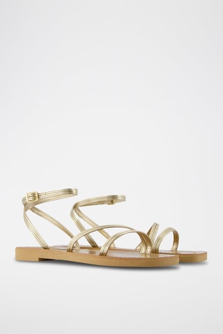 Sandálias - Dourado