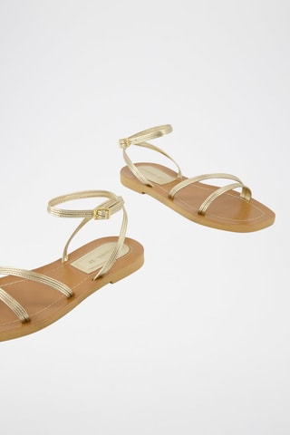 Sandálias - Dourado