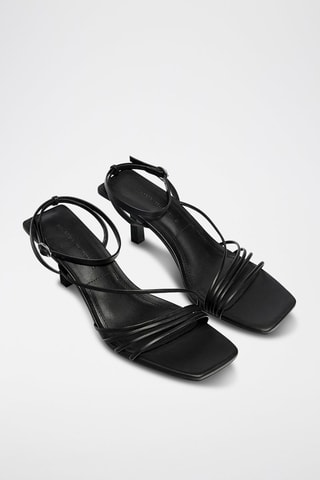 Sandálias de salto - Preto