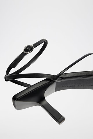 Sandálias de salto - Preto