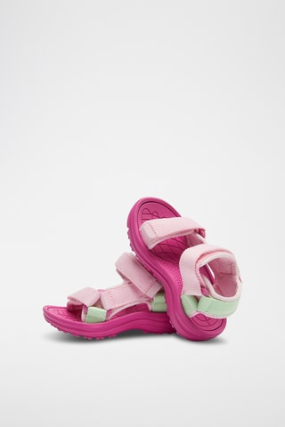 2 pares de sandalias - Rosa y violeta