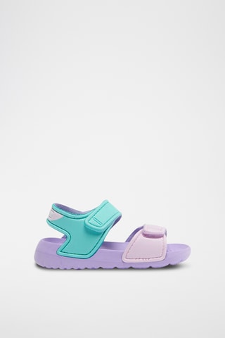 2 pares de sandalias - Rosa y violeta