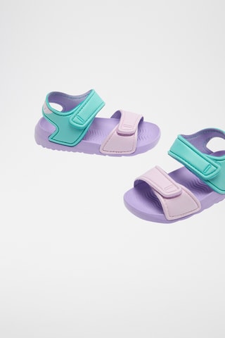 2 pares de sandalias - Rosa y violeta