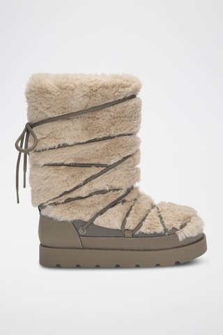 Botas de neve forradas - Bege