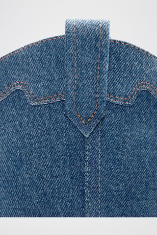 Botas santiags de ganga - Azul