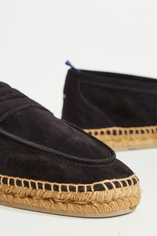 Mocasines de nobuk Nacho - Negro