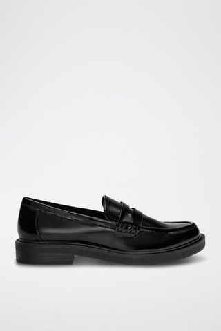 Mocassins envernizados - Preto
