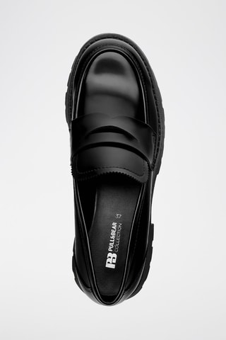 Mocassins plataforma - Preto