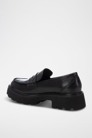Mocasines con plataforma - Negro