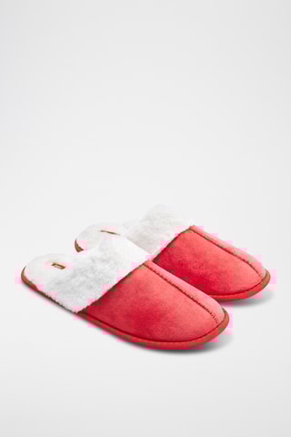 Pantofole imbottite - Rosso