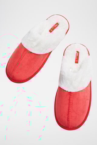 Pantofole imbottite - Rosso