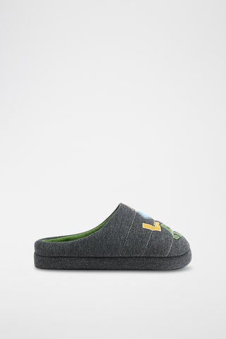 Pantofole - Grigio scuro melange