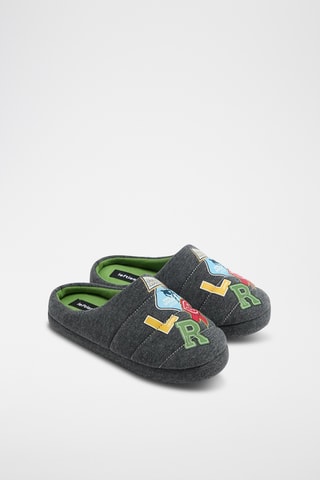 Pantofole - Grigio scuro melange