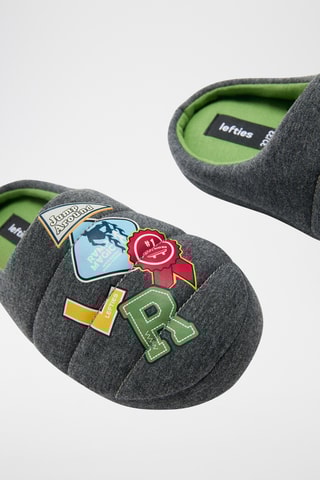 Pantofole - Grigio scuro melange