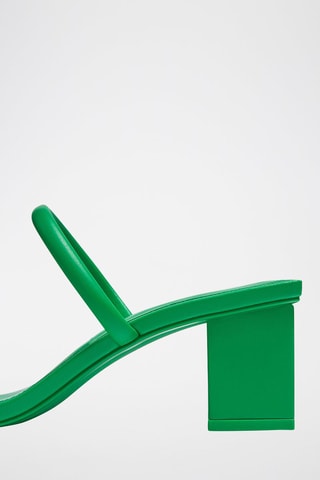 Mules de salto Verde