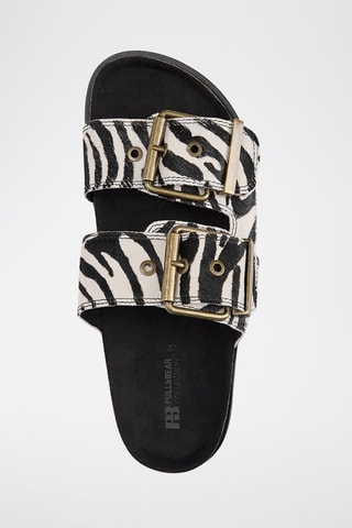 Mules em couro - Preto