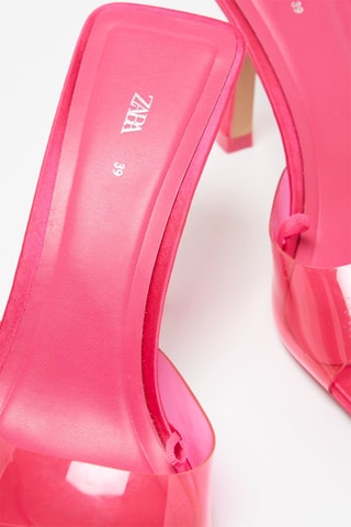 Mules de salto - Rosa