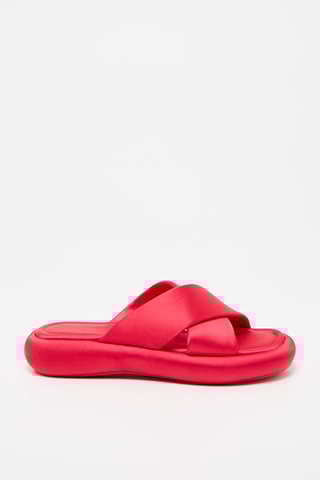Mules com plataforma - Rosa
