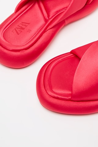 Mules com plataforma - Rosa