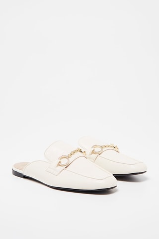 Mocassins mules - Branco