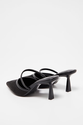 Mules de salto - Preto