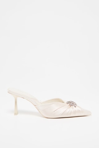 Mules de salto - Branco