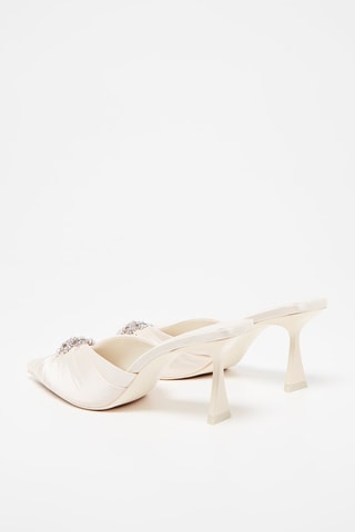 Mules de salto - Branco